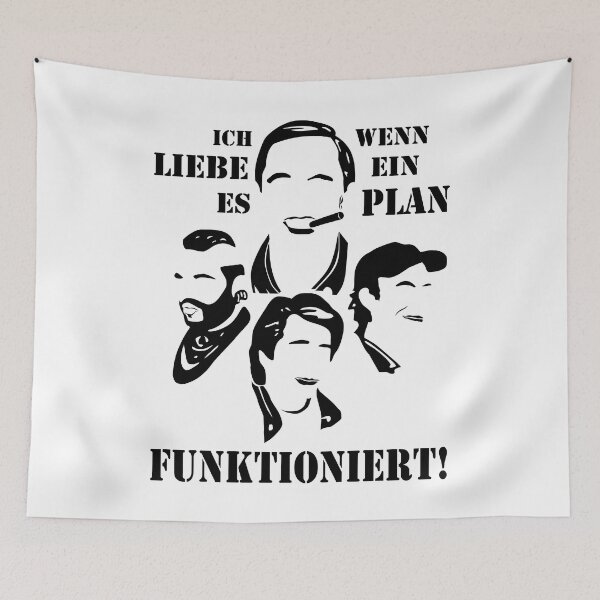 Item preview, Das A Team - Ich liebe es wenn ein plan funktioniert! designed and sold by Groenendijk.
