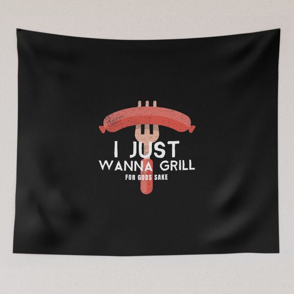 Item preview, I Just Wanna Grill for God's Sake Meme - Ok Boomer funny design! designed and sold by HROC.