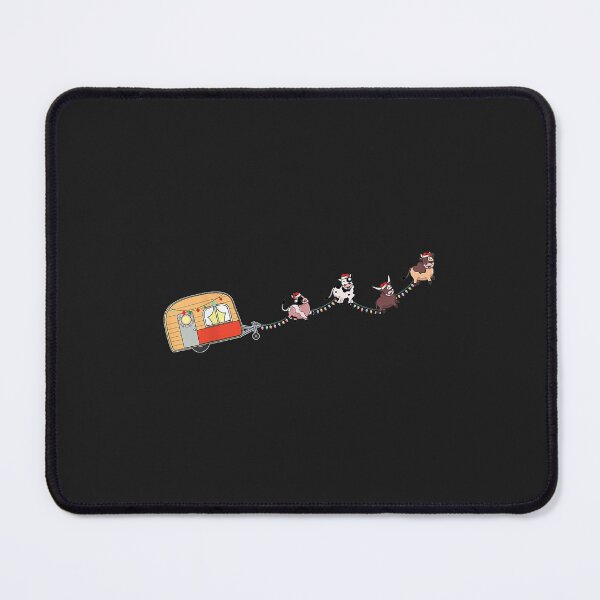 Item preview, Camper Van Christmas Cow Sleigh Farmer Farm Animal X-mas Pj designed and sold by AnitaJGreenspan.