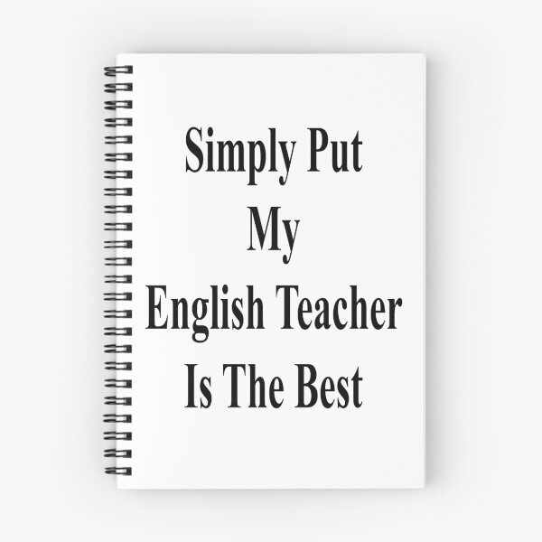 Item preview, Simply Put My English Teacher Is The Best  designed and sold by supernova23.