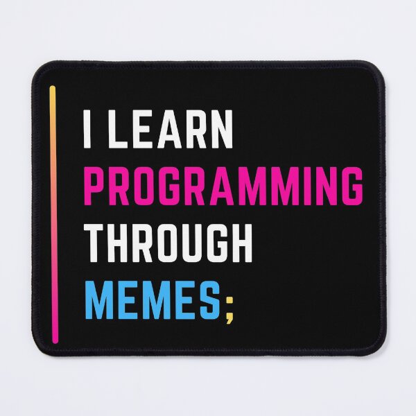 Aperçu de l'œuvre Blagues de programmation - J'apprends la programmation à travers les mèmes créée et vendue par StylishDevs.