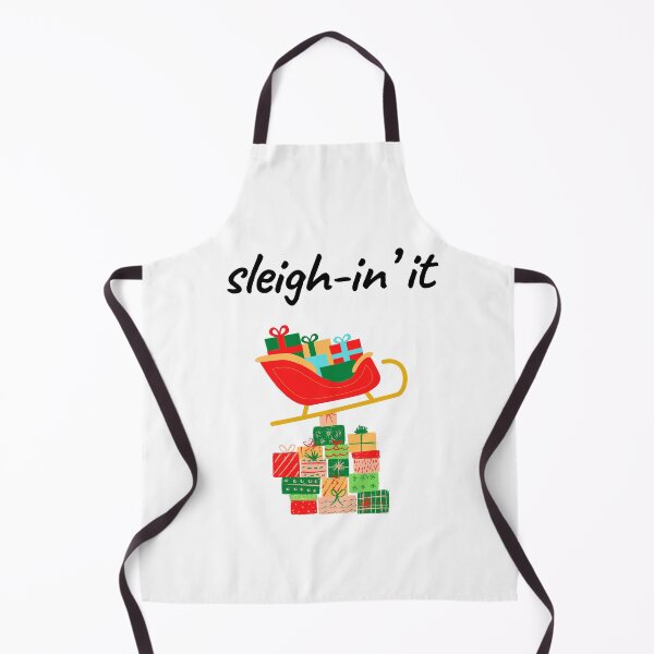 Aperçu de l'œuvre Sleigh-In' It - Conception de vacances amusantes créée et vendue par NotablyDesigned.