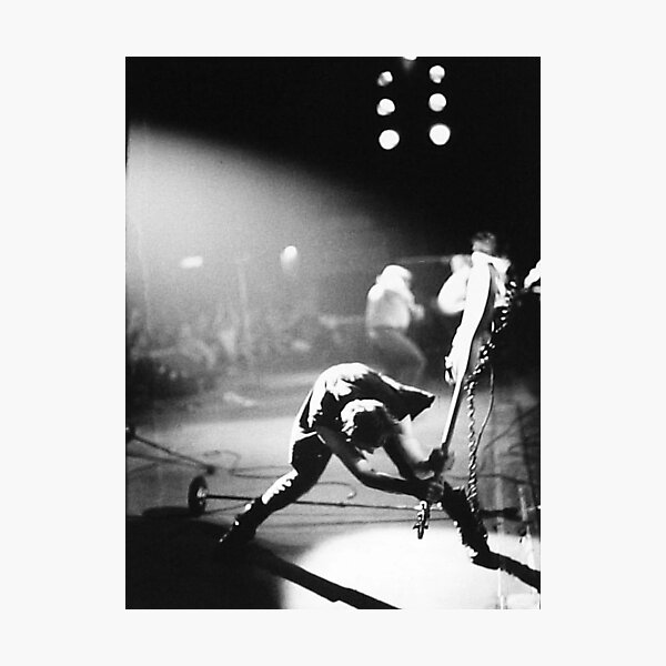 vintage on stage Photographic Print