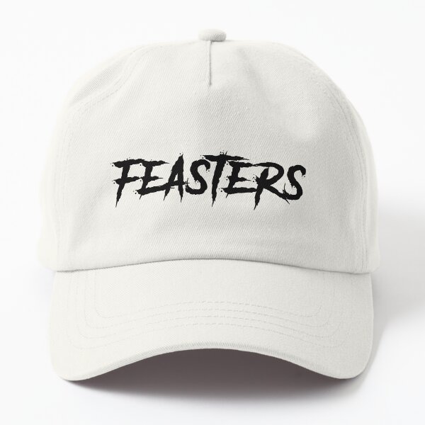 Feasters Logo Black Dad Hat