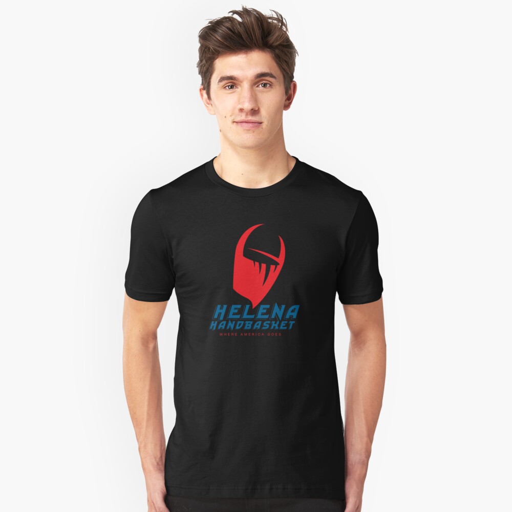 America Goes to Helena Handbasket Slim Fit T-Shirt