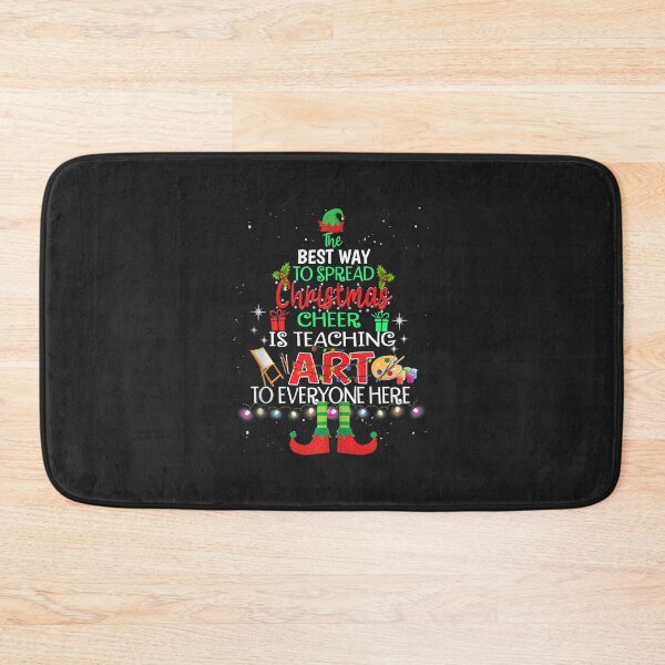 Item preview, Christmas Cheer Is Teaching Art Santa Elf Teacher Group designed and sold by AnitaJGreenspan.