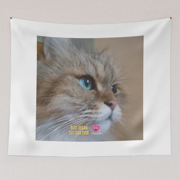 Item preview, Best Vegan Cat Dad Ever  designed and sold by thundercandy.
