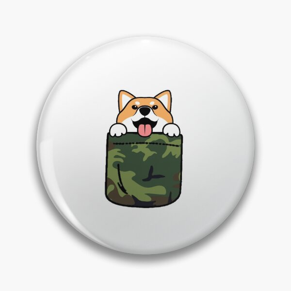 Item preview, SHIBA INU ARMY POCKET designed and sold by SamiJanelle.