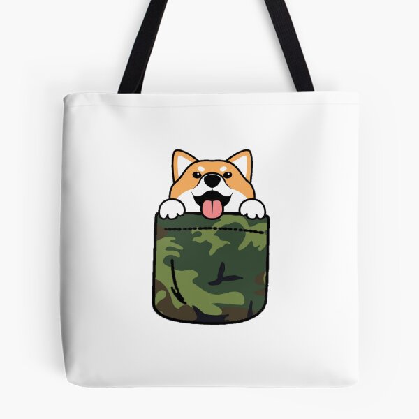 Item preview, SHIBA INU ARMY POCKET designed and sold by SamiJanelle.
