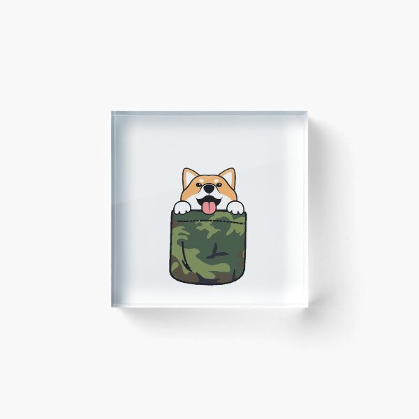 Item preview, SHIBA INU ARMY POCKET designed and sold by SamiJanelle.
