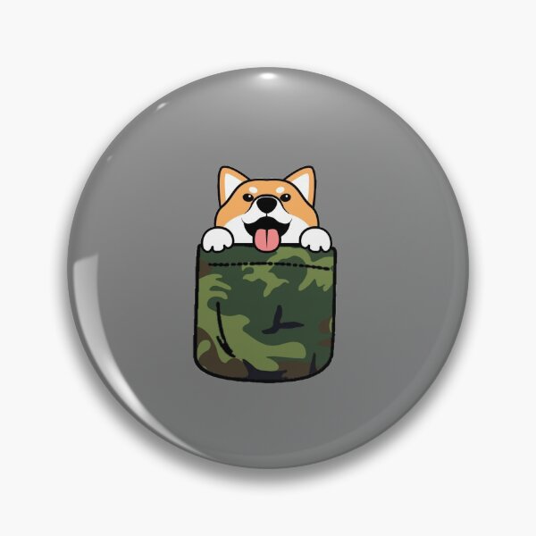 Item preview, SHIBA INU ARMY POCKET designed and sold by SamiJanelle.
