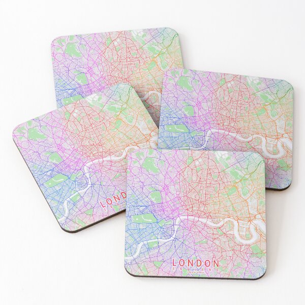 Item preview, London City Map of England - Colorful designed and sold by deMAP.