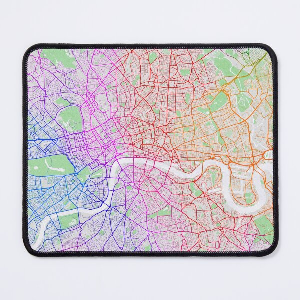 Item preview, London City Map of England - Colorful designed and sold by deMAP.