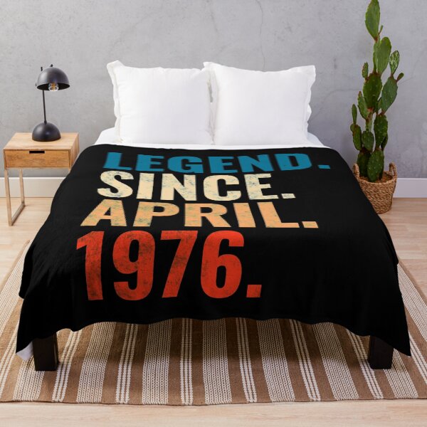 Item preview, Legend Since April 1976 Retro Vintage designed and sold by Teelogic.