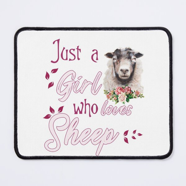 Item preview, Just a girl who loves Sheep designed and sold by maithithuha.