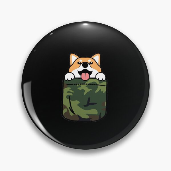 Item preview, SHIBA INU ARMY POCKET designed and sold by SamiJanelle.