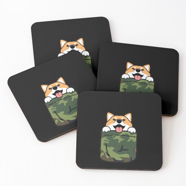 Item preview, SHIBA INU ARMY POCKET designed and sold by SamiJanelle.