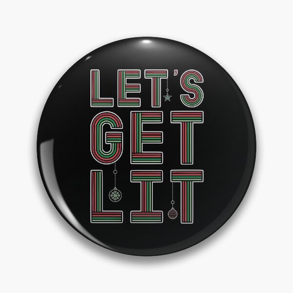 Item preview, Let's Get Lit This Christmas designed and sold by saivi.