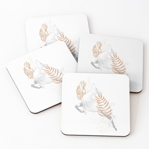 Item preview, Deer Abstract Sketch Composition  designed and sold by Tayastore.