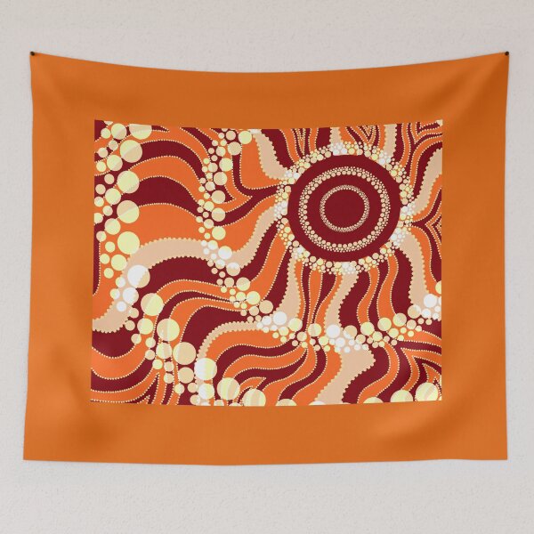 Item preview, Sunbeam dot art  designed and sold by DoesArtAndStuff.