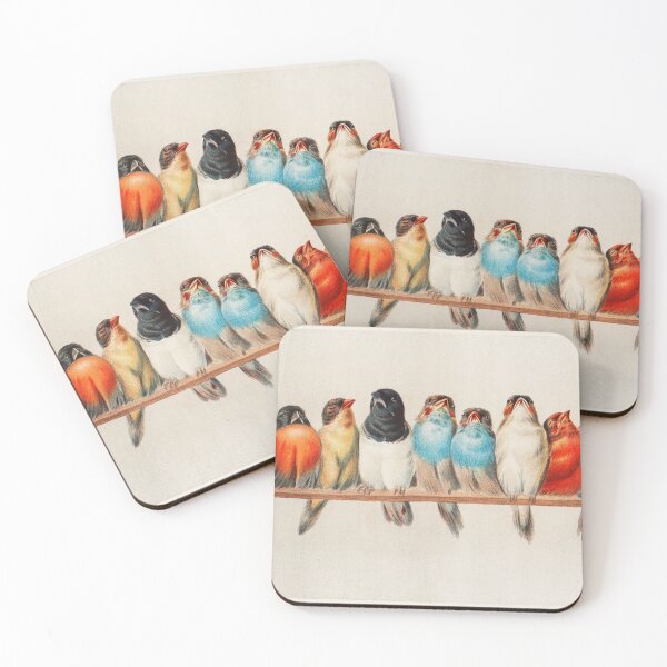 Item preview, Birds on a ledge designed and sold by bigchungor.