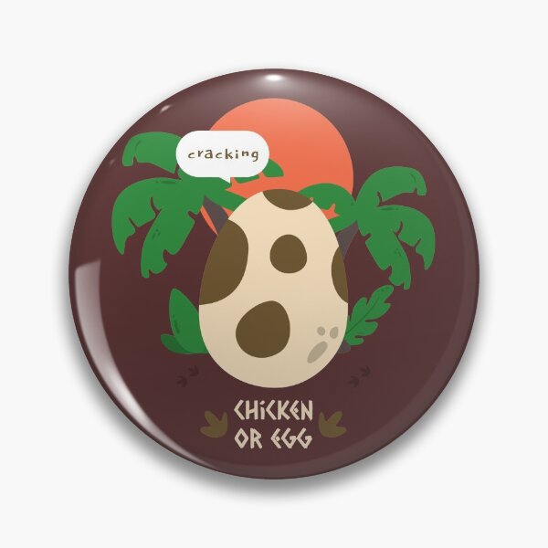 Item preview, Chicken or Egg Burnt designed and sold by AndPeace702.