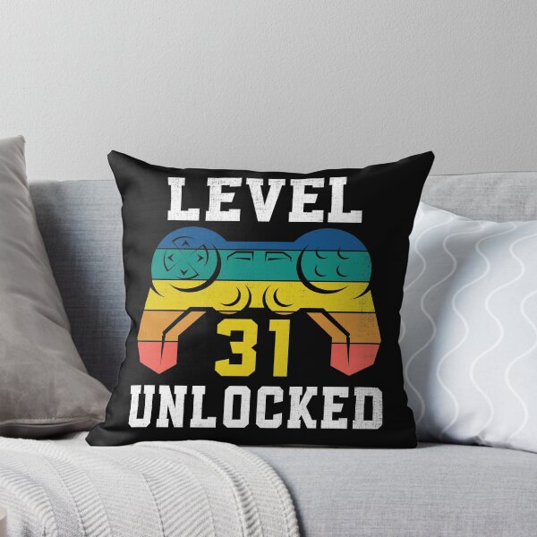 Item preview, Level 31 Unlocked, 31st Gamer Birthday Distressed designed and sold by Fabvity.