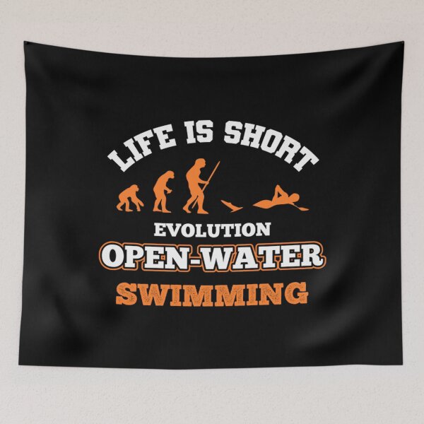 Item preview, Ope Water Swimming T-ShirtRough Open Water Swimmer designed and sold by VerJethro.