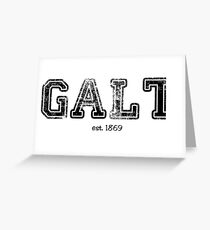 Galt Greeting Card