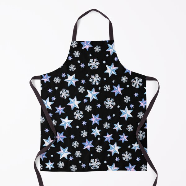 Item preview, Stars & Snowflakes IRIDESCENT Pattern: White Pearl Snow designed and sold by PawsitiveMum.
