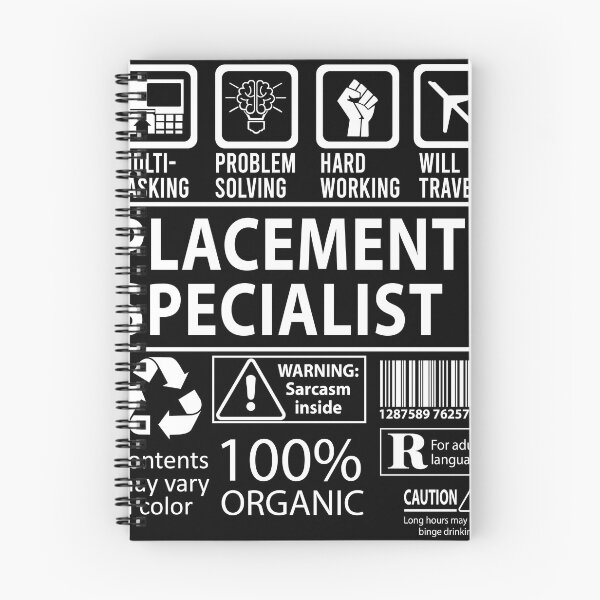 Item preview, Placement Specialist T Shirt - MultiTasking Certified Job Gift Item Tee designed and sold by killingworthhi.