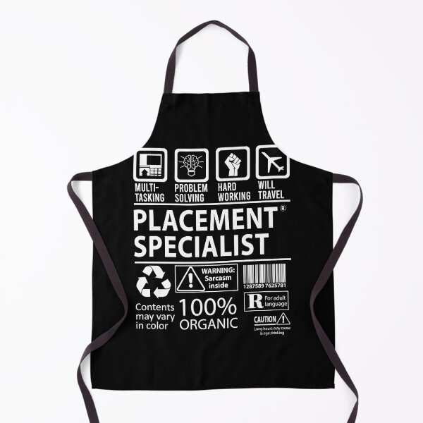 Item preview, Placement Specialist T Shirt - MultiTasking Certified Job Gift Item Tee designed and sold by killingworthhi.