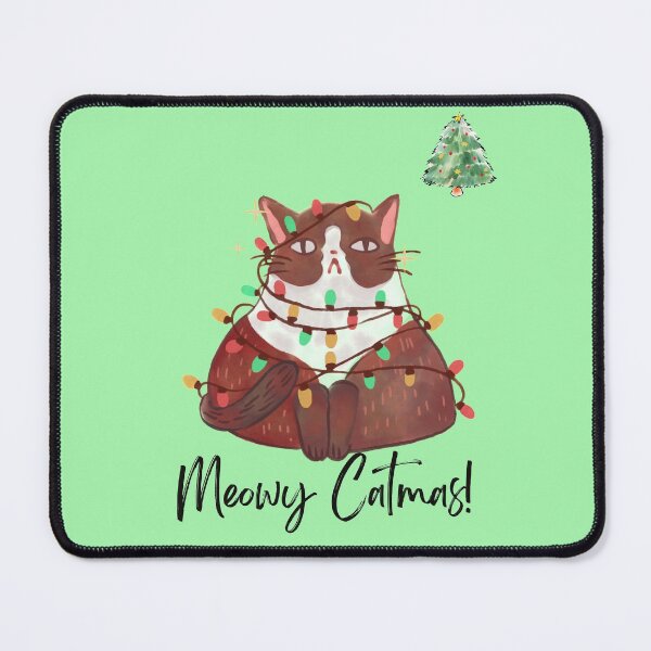 Item preview, Meowy Catmas! designed and sold by MumzieMakes.
