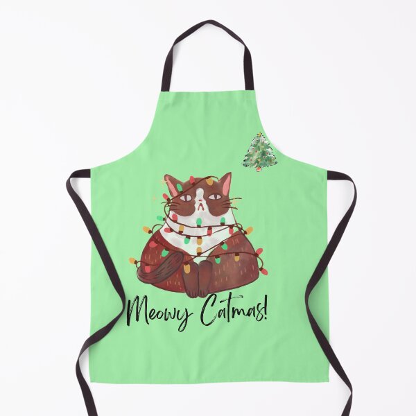 Item preview, Meowy Catmas! designed and sold by MumzieMakes.