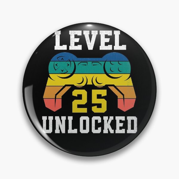 Artikelvorschau, Level 25 freigeschaltet, 25. Spielergeburtstag in Not entworfen und verkauft von Fabvity.