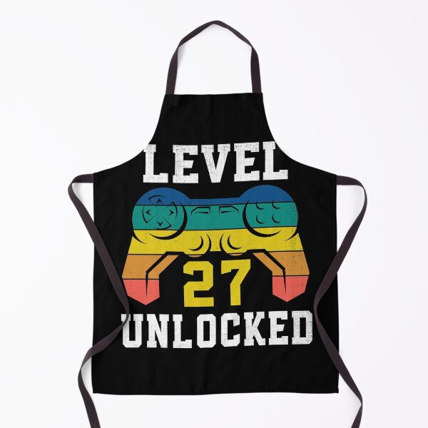 Item preview, Level 27 Unlocked, 27th Gamer Birthday Distressed designed and sold by Fabvity.