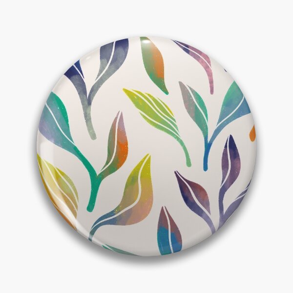 Item preview, Bright Colorful Leaves Pattern designed and sold by Yulia Saraswati.