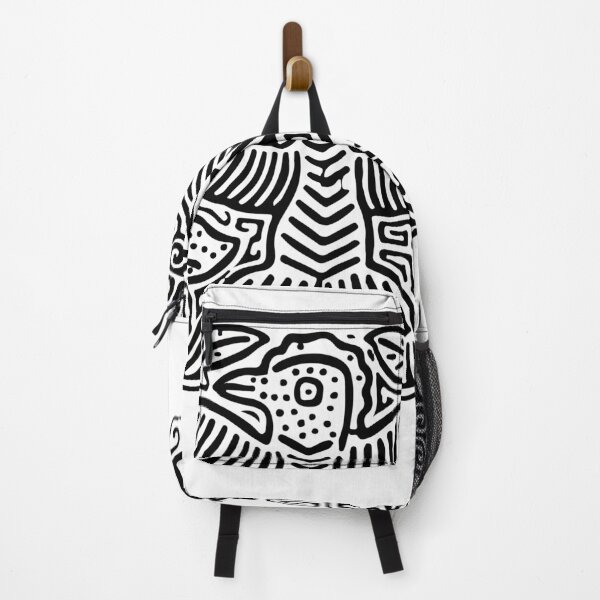 Item preview, mola kuna from panama b and w designed and sold by Melquidedec.
