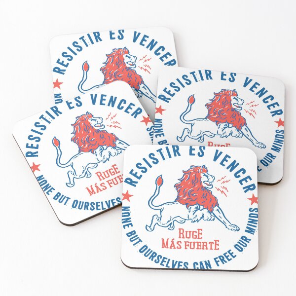 Vista previa del artículo con la obra «Resistir es Vencer - Lion Emblem», diseñado y vendido por Monarch116.
