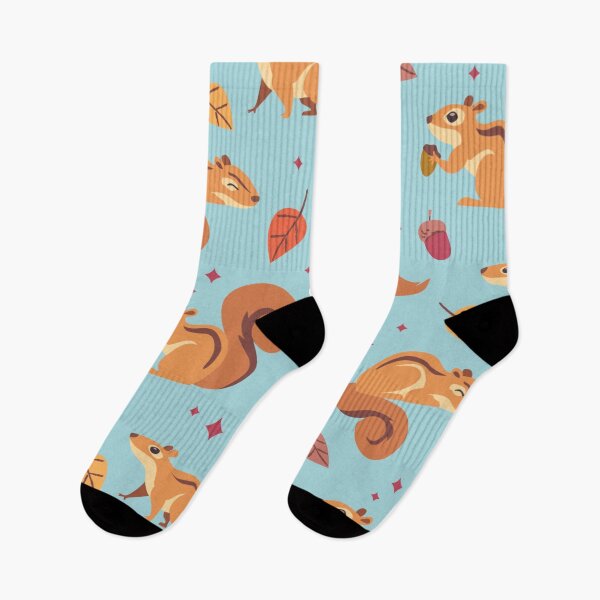 Item preview, Autumn pattern, chipmunk, squirrel designed and sold by DerSenat.