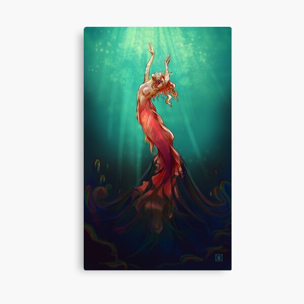 Item preview, Reaching Mermaid designed and sold by Thistlekae.