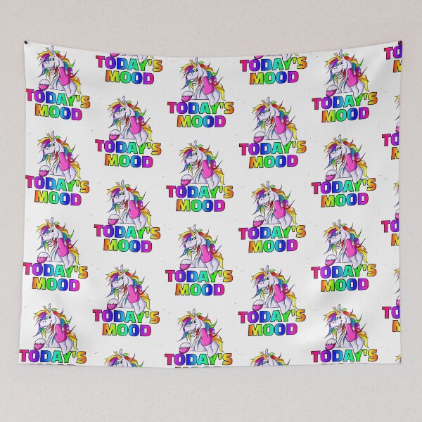 Item preview, Today's Mood-Cranky Unicorn Gift idea for adults designed and sold by BRtisticDesigns.