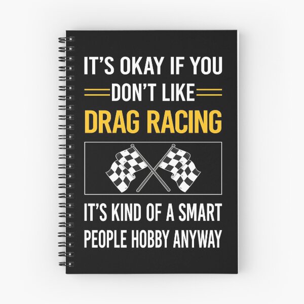 Item preview, Funny Smart People Drag Racing designed and sold by fatherbarliman.