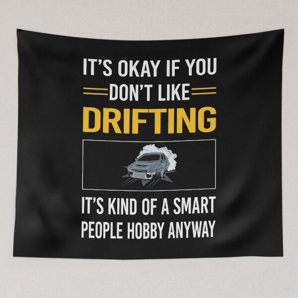 Item preview, Funny Smart People Drifting Drift designed and sold by fatherbarliman.