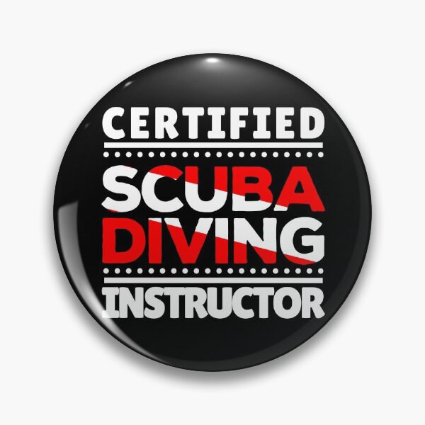 Item preview, Certified Scuba Diving Instructor designed and sold by StudioAquaLumos.