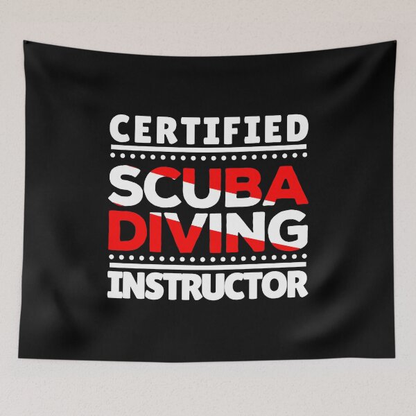 Item preview, Certified Scuba Diving Instructor designed and sold by StudioAquaLumos.