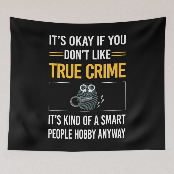 Item preview, Funny Smart People True Crime designed and sold by jiggleterrified.