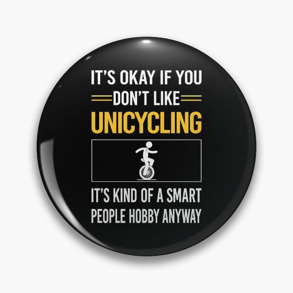 Item preview, Funny Smart People Unicycling Unicycle Unicyclist designed and sold by jiggleterrified.