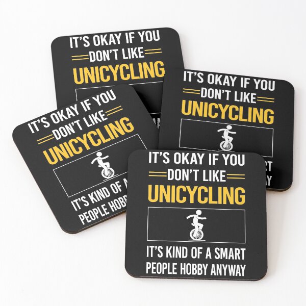 Item preview, Funny Smart People Unicycling Unicycle Unicyclist designed and sold by jiggleterrified.