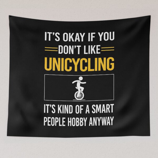 Item preview, Funny Smart People Unicycling Unicycle Unicyclist designed and sold by jiggleterrified.